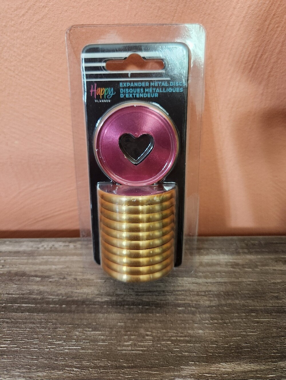 NEW Happy Planner Expander Metal Disc Set - Rose Gold & Copper